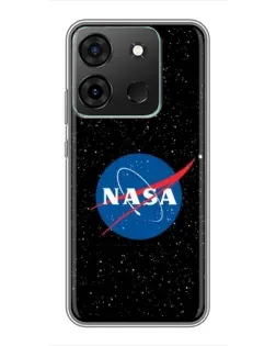 Чехол для Infinix Smart 7 с картинкой «NASA — звездное небо» Чехол для Infinix Smart 7 с картинкой «NASA — звездное небо»