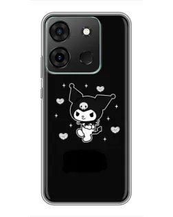 Чехол для Infinix Smart 7 с картинкой «Черная Куроми»