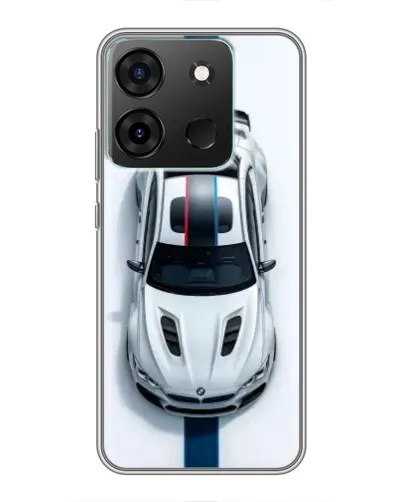 Чехол для Infinix Smart 7 с картинкой «Вид сверху — BMW M» Чехол для Infinix Smart 7 с картинкой «Вид сверху — BMW M»