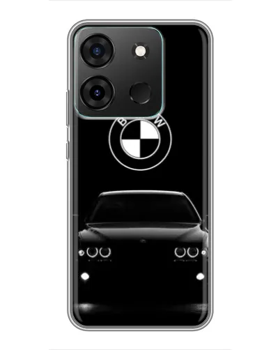 Чехол для Infinix Smart 7 с картинкой «BMW — взгляд из темноты» Чехол для Infinix Smart 7 с картинкой «BMW — взгляд из темноты»