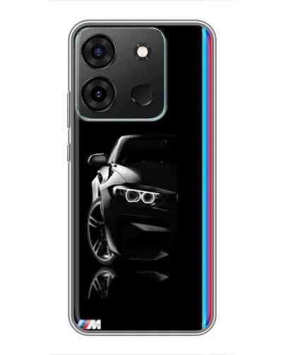 Чехол для Infinix Smart 7 с картинкой «Силуэт BMW в темноте» Чехол для Infinix Smart 7 с картинкой «Силуэт BMW в темноте»