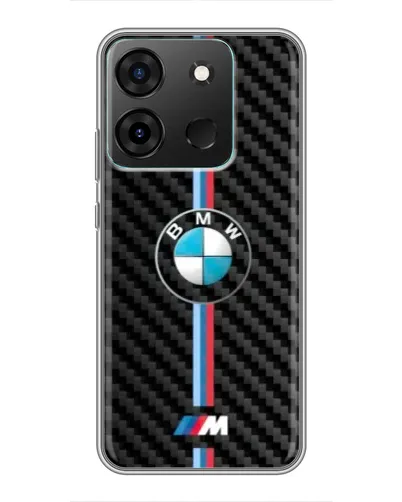 Чехол для Infinix Smart 7 с картинкой «Эмблема BMW и карбон» Чехол для Infinix Smart 7 с картинкой «Эмблема BMW и карбон»