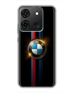 Чехол для Infinix Smart 7 с картинкой «BMW M-Power неон» Чехол для Infinix Smart 7 с картинкой «BMW M-Power неон»