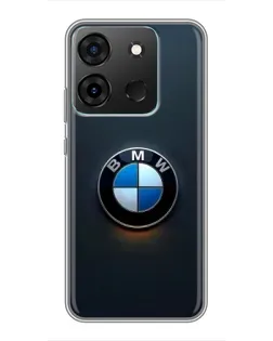 Чехол для Infinix Smart 7 с картинкой «Логотип BMW — минимализм» Чехол для Infinix Smart 7 с картинкой «Логотип BMW — минимализм»