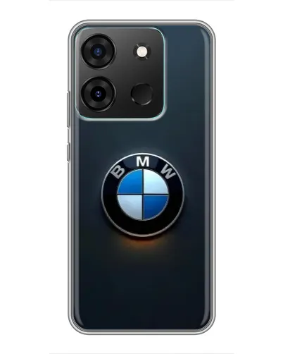 Чехол для Infinix Smart 7 с картинкой «Логотип BMW — минимализм» Чехол для Infinix Smart 7 с картинкой «Логотип BMW — минимализм»