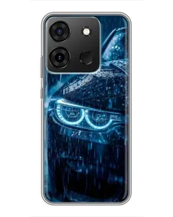 Чехол для Infinix Smart 7 с картинкой «BMW под дождем» Чехол для Infinix Smart 7 с картинкой «BMW под дождем»