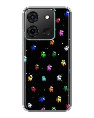 Чехол для Infinix Smart 7 с картинкой «Экипаж Among Us» Чехол для Infinix Smart 7 с картинкой «Экипаж Among Us»