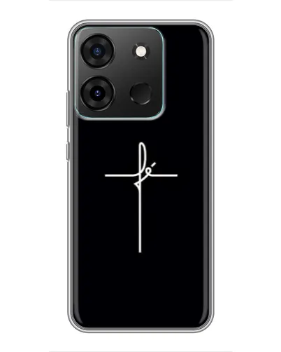 Чохол для Infinix Smart 7 з картинкою «Тонкий хрест» Чохол для Infinix Smart 7 з картинкою «Тонкий хрест»
