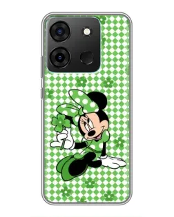 Чехол для Infinix Smart 7 с картинкой «Mickey в клетку»