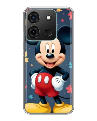 Чехол для Infinix Smart 7 с картинкой «Осенний Mickey Mouse»