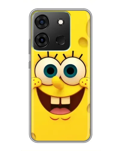 Чехол для Infinix Smart 7 с картинкой «Губка Боб улыбка» Чехол для Infinix Smart 7 с картинкой «Губка Боб улыбка»
