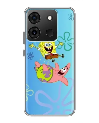 Чехол для Infinix Smart 7 с картинкой «Спанч Боб и Патрик» Чехол для Infinix Smart 7 с картинкой «Спанч Боб и Патрик»