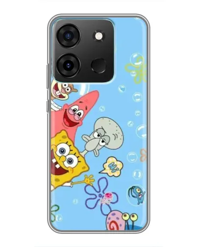 Чехол для Infinix Smart 7 с картинкой «Веселые пузырьки» Чехол для Infinix Smart 7 с картинкой «Веселые пузырьки»