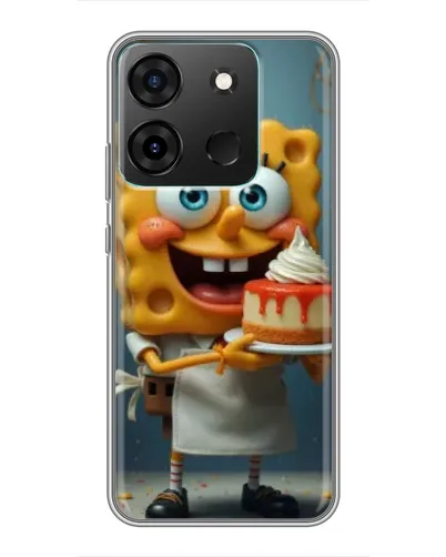 Чехол для Infinix Smart 7 с картинкой «Повар Спанч Боб» Чехол для Infinix Smart 7 с картинкой «Повар Спанч Боб»