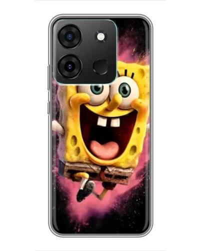 Чехол для Infinix Smart 7 с картинкой «Взрывной Спанч Боб» Чехол для Infinix Smart 7 с картинкой «Взрывной Спанч Боб»