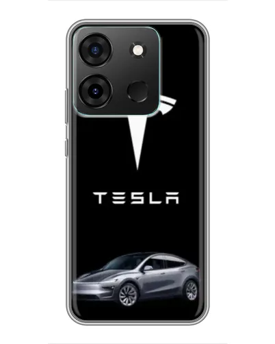 Чехол для Infinix Smart 7 с картинкой «Tesla Model Y» Чехол для Infinix Smart 7 с картинкой «Tesla Model Y»