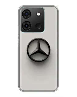 Чехол для Infinix Smart 7 с картинкой «Mercedes Maybach стиль»