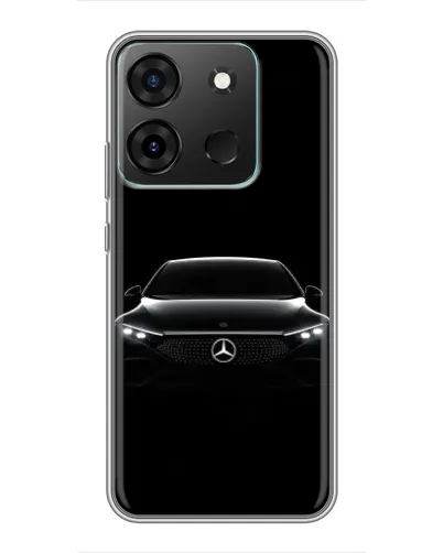 Чехол для Infinix Smart 7 с картинкой «Mercedes Vision — концепт»