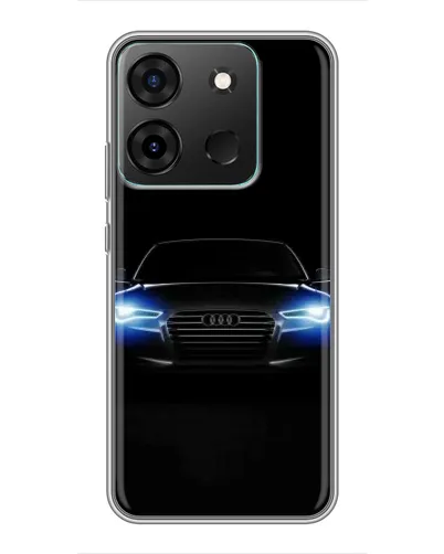 Чехол для Infinix Smart 7 с картинкой «Audi в неоне» Чехол для Infinix Smart 7 с картинкой «Audi в неоне»