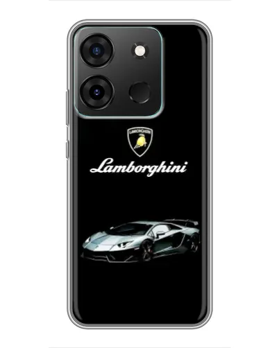 Чехол для Infinix Smart 7 с картинкой «Логотип Lamborghini классика» Чехол для Infinix Smart 7 с картинкой «Логотип Lamborghini классика»