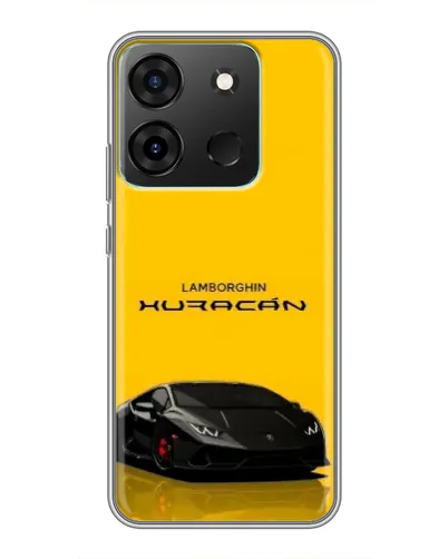 Чехол для Infinix Smart 7 с картинкой «Lamborghini Huracan черный» Чехол для Infinix Smart 7 с картинкой «Lamborghini Huracan черный»