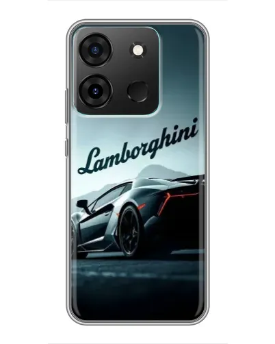 Чехол для Infinix Smart 7 с картинкой «Классическая надпись Lamborghini» Чехол для Infinix Smart 7 с картинкой «Классическая надпись Lamborghini»