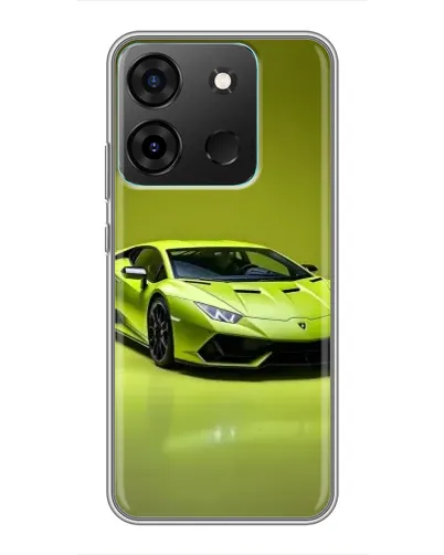 Чехол для Infinix Smart 7 с картинкой «Салатовый Lamborghini Huracan» Чехол для Infinix Smart 7 с картинкой «Салатовый Lamborghini Huracan»