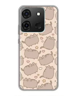 Чехол для Infinix Smart 7 с картинкой «Маленькие Пушины» Чехол для Infinix Smart 7 с картинкой «Маленькие Пушины»