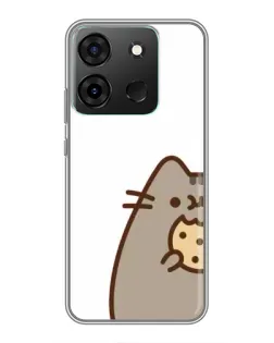 Чехол для Infinix Smart 7 с картинкой «Пушин с печеньем» Чехол для Infinix Smart 7 с картинкой «Пушин с печеньем»