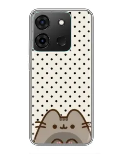 Чехол для Infinix Smart 7 с картинкой «Пушин в горошек» Чехол для Infinix Smart 7 с картинкой «Пушин в горошек»