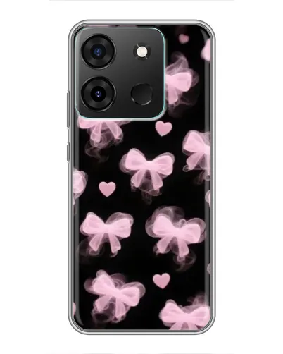 Чехол для Infinix Smart 7 с картинкой «Геометрия банта»