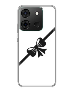 Чехол для Infinix Smart 7 с картинкой «Диагональный бант»