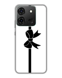 Чехол для Infinix Smart 7 с картинкой «Вертикальный бант»