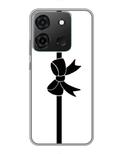 Чехол для Infinix Smart 7 с картинкой «Вертикальный бант»