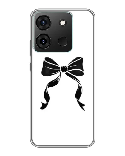 Чехол для Infinix Smart 7 с картинкой «Классический бант»