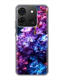 Чехол для Infinix Smart 7 с картинкой «Сиреневый цвет»