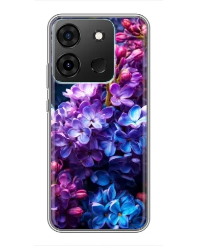 Чехол для Infinix Smart 7 с картинкой «Сиреневый цвет»