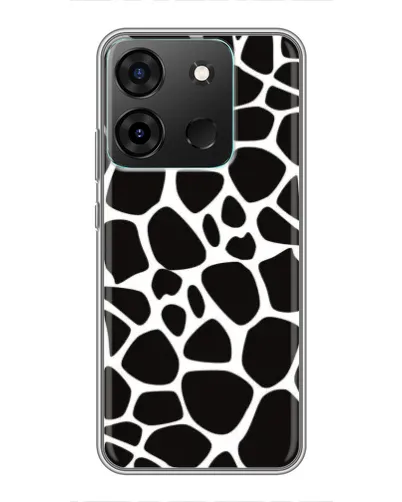 Чехол для Infinix Smart 7 с картинкой «Черно-белый жираф» Чехол для Infinix Smart 7 с картинкой «Черно-белый жираф»