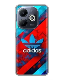 Чехол для Infinix Smart 8 Plus с картинкой «Абстракция Adidas»