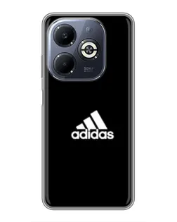 Чехол для Infinix Smart 8 Plus с картинкой «Adidas Red Style»