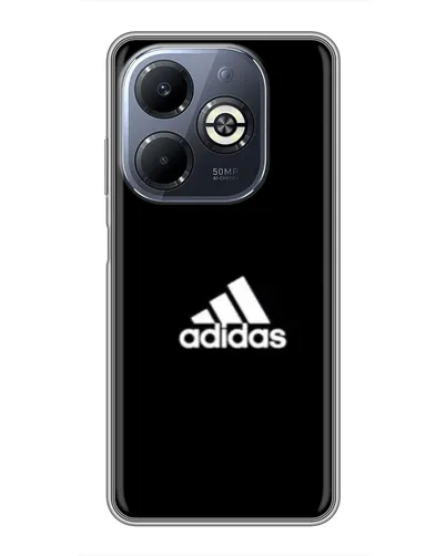 Чехол для Infinix Smart 8 Plus с картинкой «Adidas Red Style»