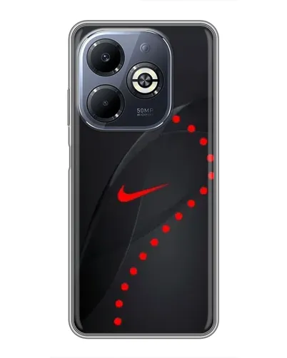 Чехол для Infinix Smart 8 Plus с картинкой «Абстрактный дизайн Nike»