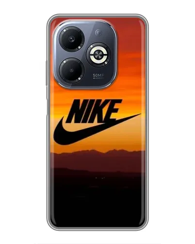 Чехол для Infinix Smart 8 Plus с картинкой «Nike — вечерний горизонт»