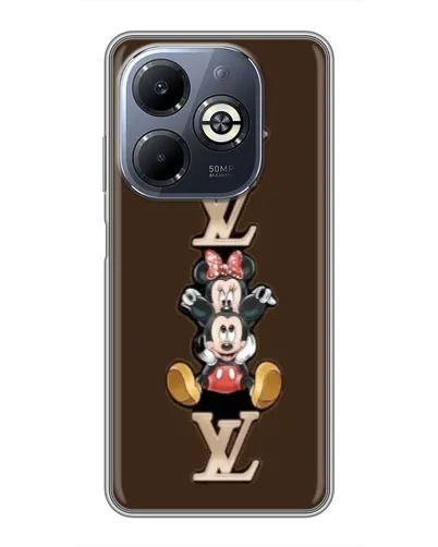 Чехол для Infinix Smart 8 Plus с картинкой «LV и Микки Маус» Чехол для Infinix Smart 8 Plus с картинкой «LV и Микки Маус»