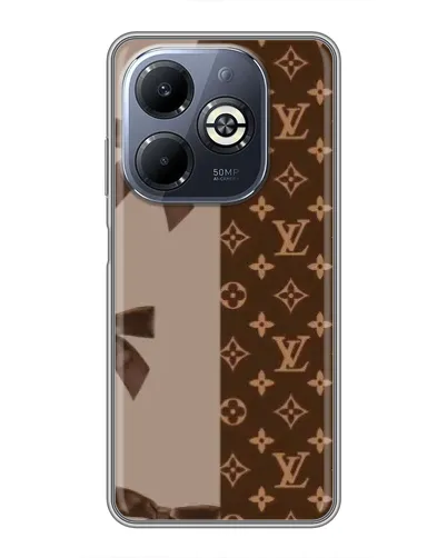 Чехол для Infinix Smart 8 Plus с картинкой «Louis Vuitton — банты» Чехол для Infinix Smart 8 Plus с картинкой «Louis Vuitton — банты»