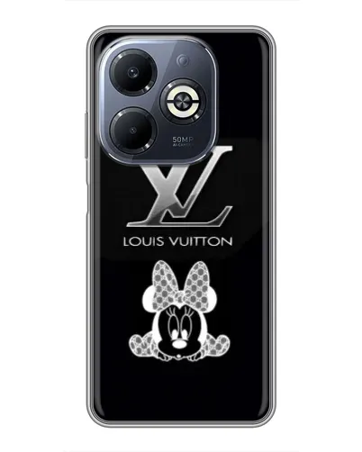 Чехол для Infinix Smart 8 Plus с картинкой «LV и Минни Маус» Чехол для Infinix Smart 8 Plus с картинкой «LV и Минни Маус»