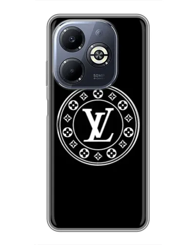 Чехол для Infinix Smart 8 Plus с картинкой «LV — печать стиля» Чехол для Infinix Smart 8 Plus с картинкой «LV — печать стиля»