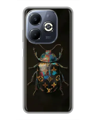 Чехол для Infinix Smart 8 Plus с картинкой «LV — мраморный принт» Чехол для Infinix Smart 8 Plus с картинкой «LV — мраморный принт»