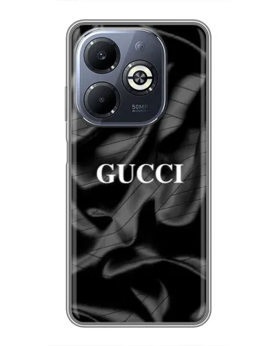 Чехол для Infinix Smart 8 Plus с картинкой «Gucci — шелковые волны»