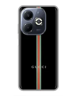Чехол для Infinix Smart 8 Plus с картинкой «Gucci — строгая линия»